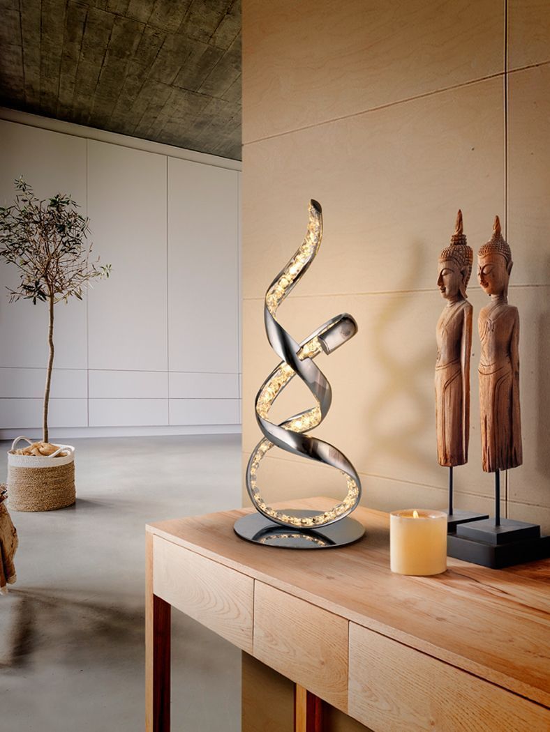 LAMPE LED CHROMEE  H. 40 SC791052