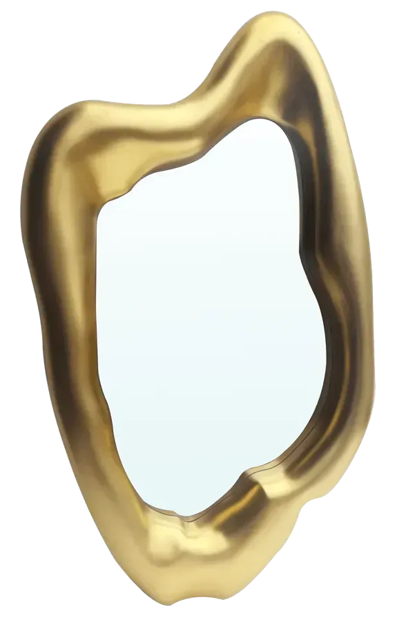 MIROIR DORÉ 68 X 115