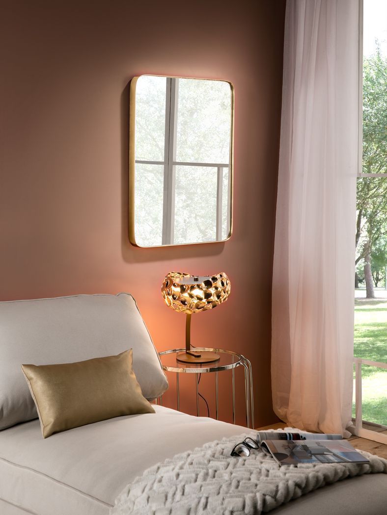 MIROIR CADRE OR 61 X 81