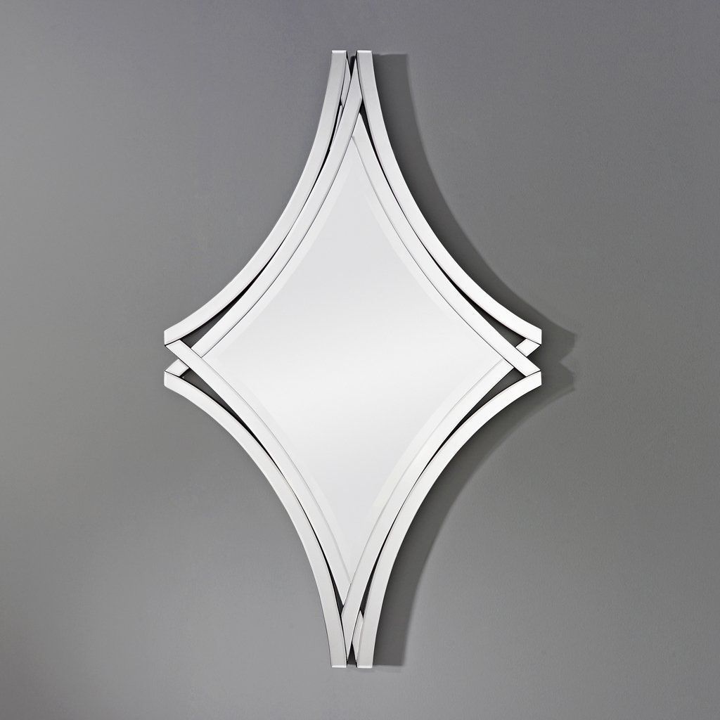 MIROIR TRIANGULAIRE 110 X 68 