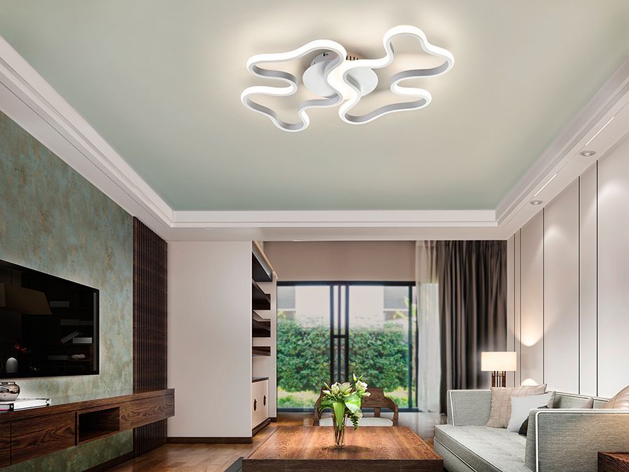 PLAFONNIER BLANC LED SC723714