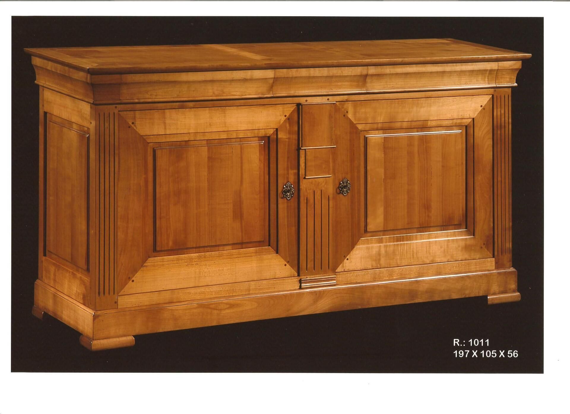 BUFFET BAS 2 PORTES 3 TIROIRS