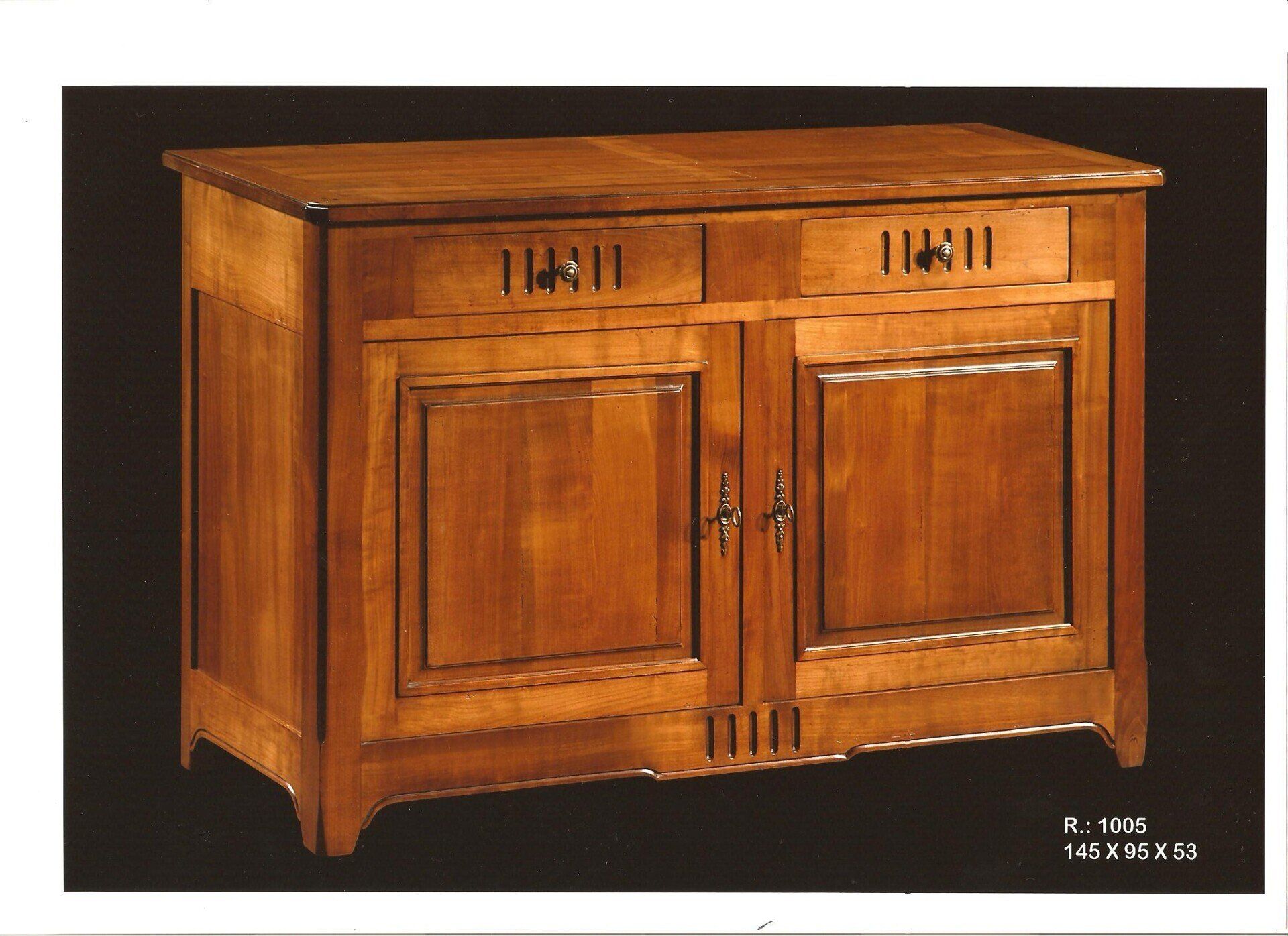 BUFFET BAS 2 PORTES 2 TIROIRS