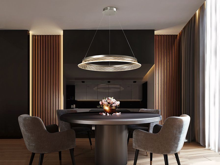 SUSPENSION LED CHROME SC747486