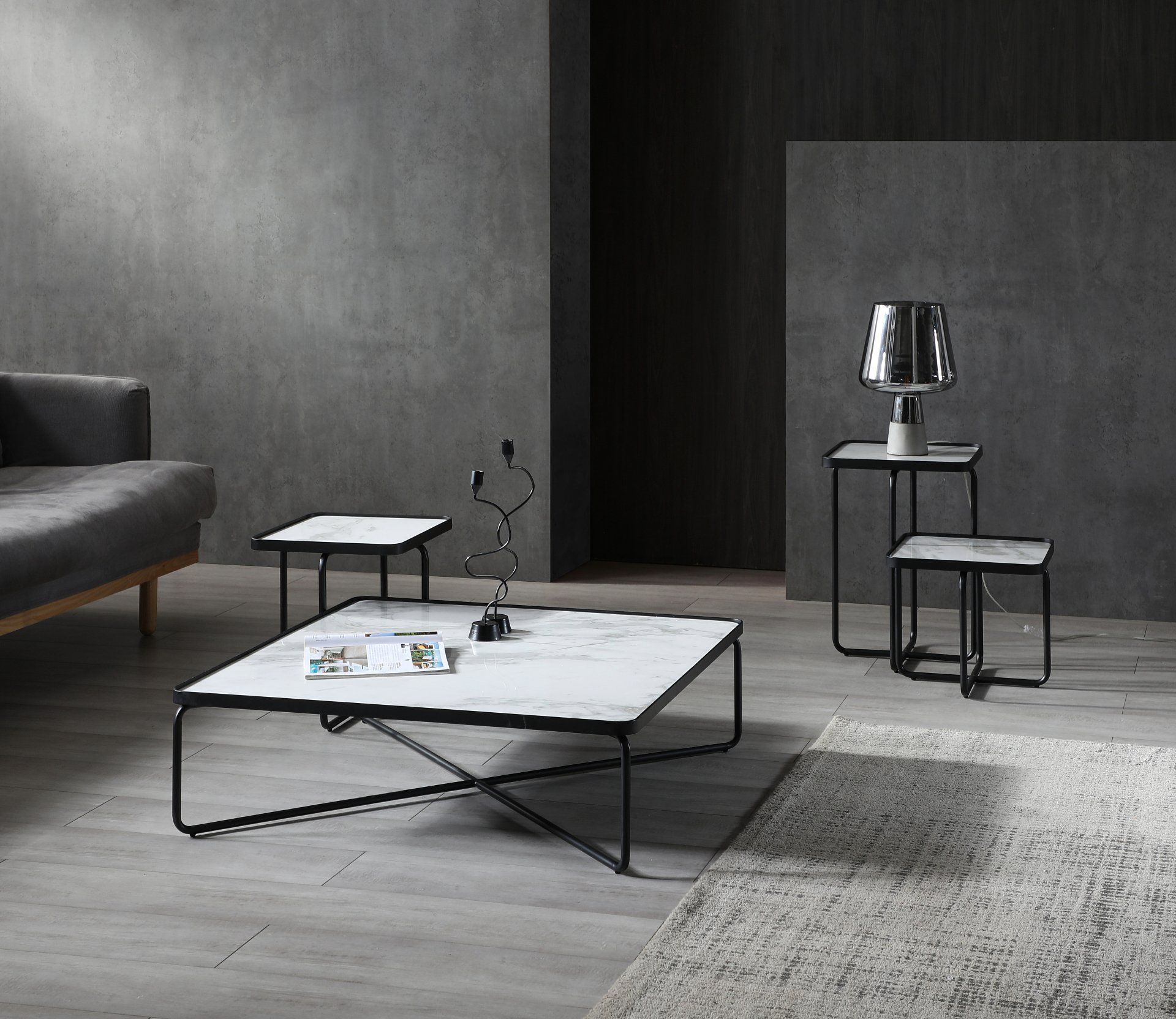 ensemble tables basses et d'appoint cuba