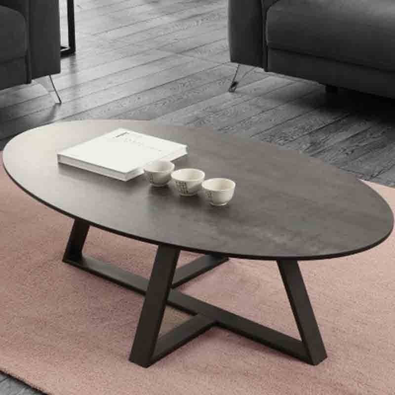 table basse ovale salsa 