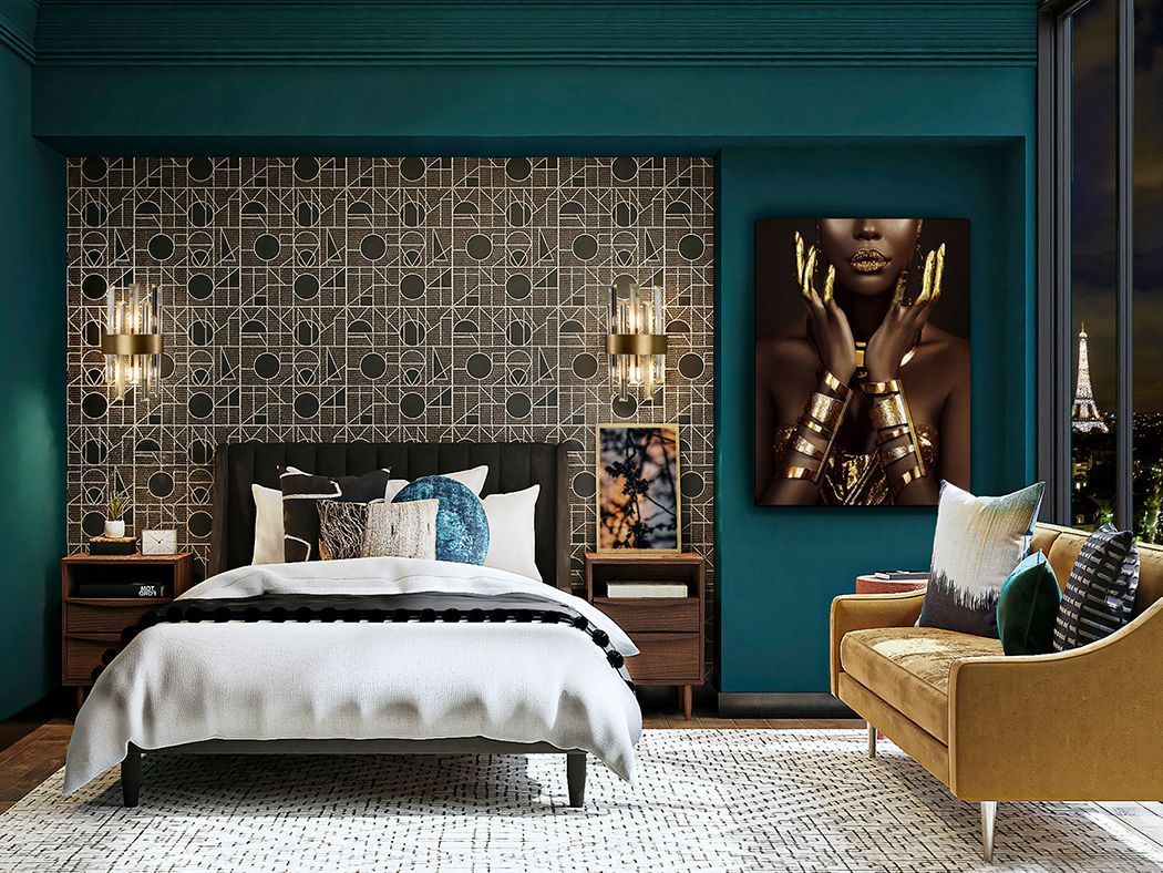 TABLEAU IMPRESSION SUR VERRE 90 X 120 SC968373