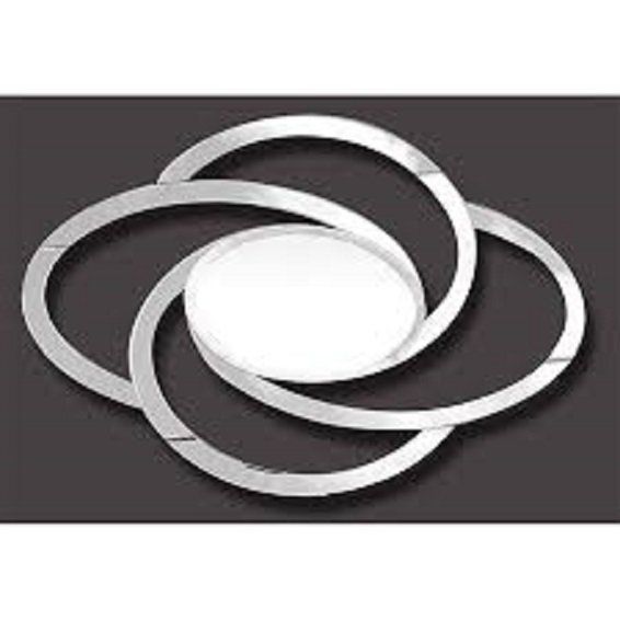 MIROIR OVALE DESTRUCTURÉ 120 X 80