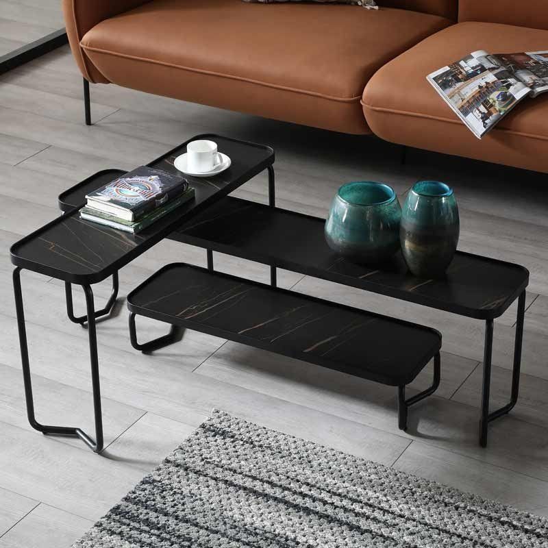 table basse ariana dessus verre