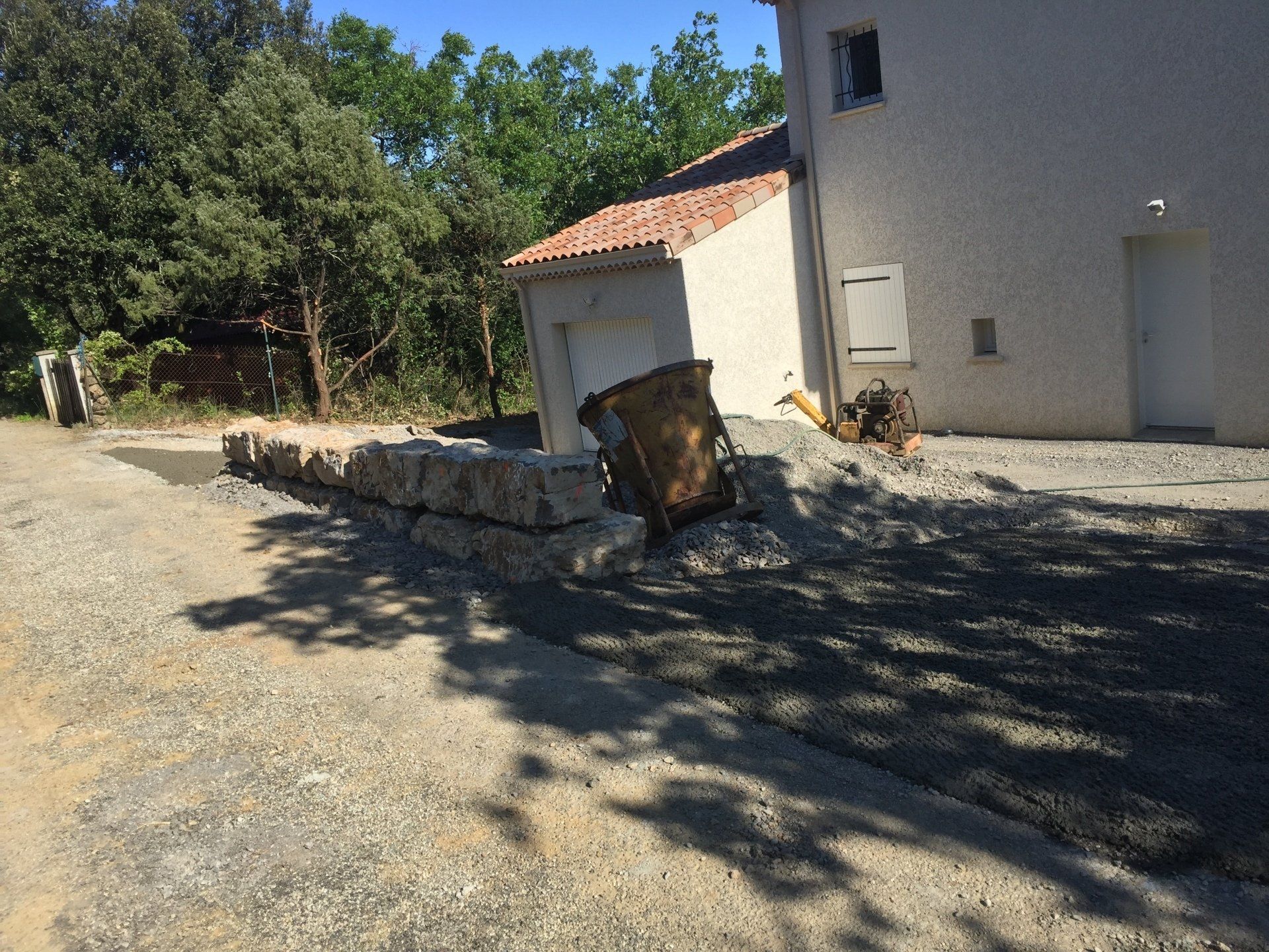 Travaux aménagement extérieur