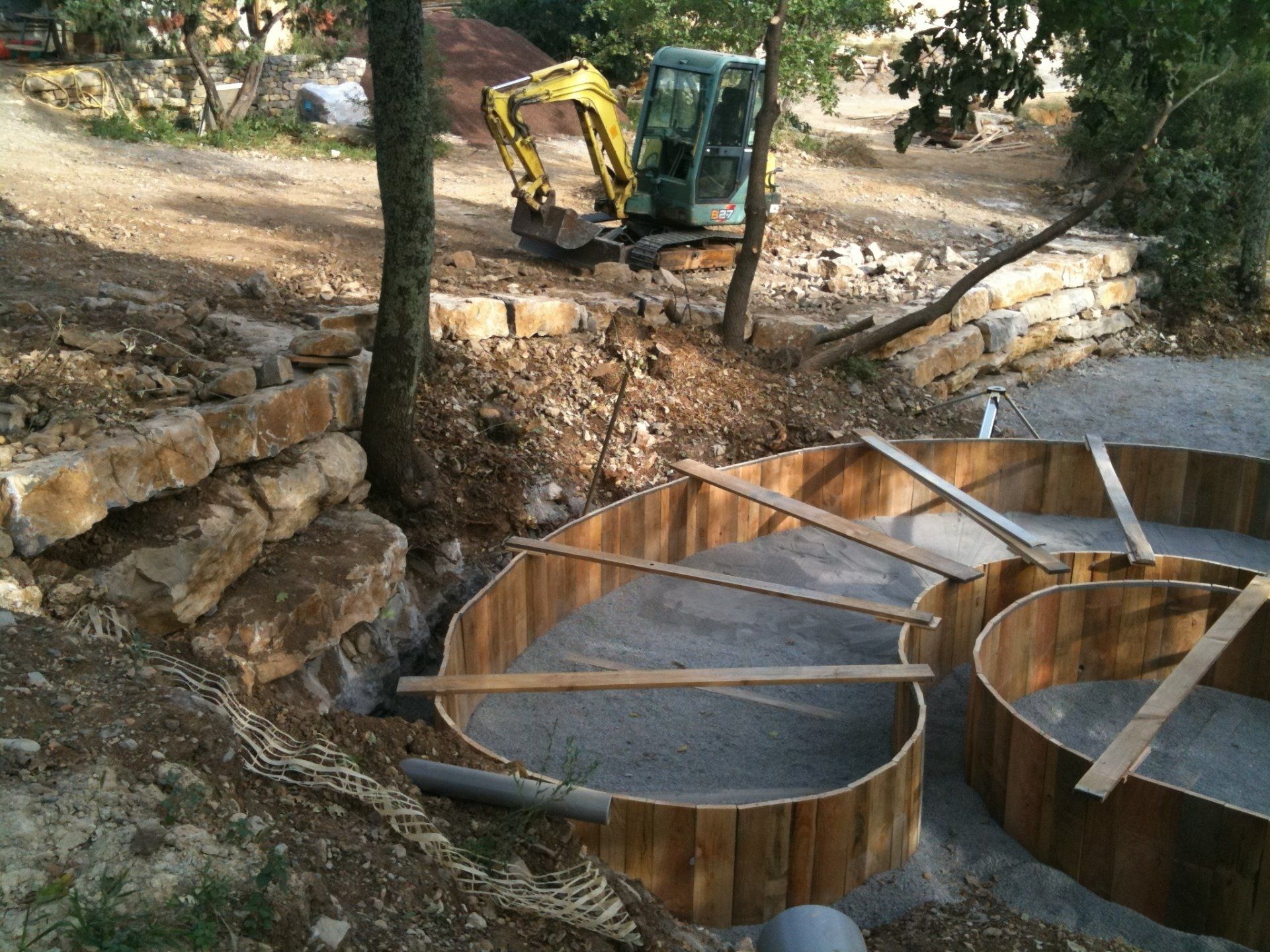 Travaux d'assainissement