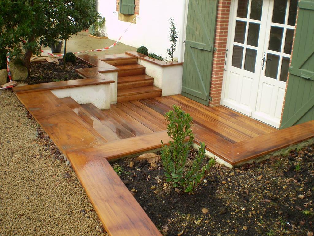 Réalisation de terrasse