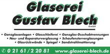 Logo von der Glaserei Gustav Blech GmbH