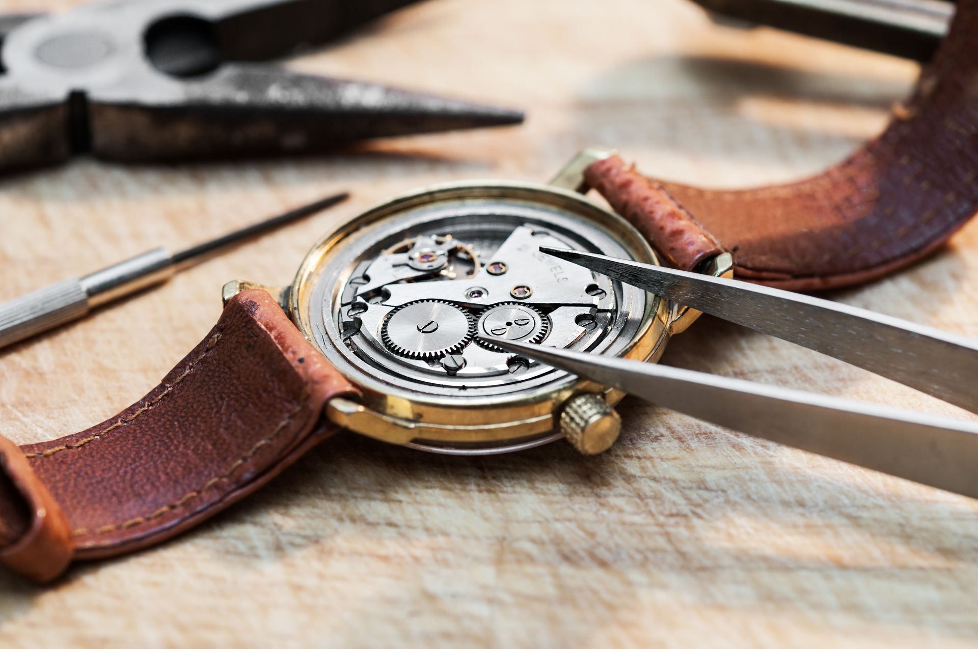 Réparation d'une montre