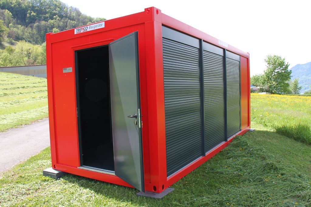 TREMCO Container mit Verglasung