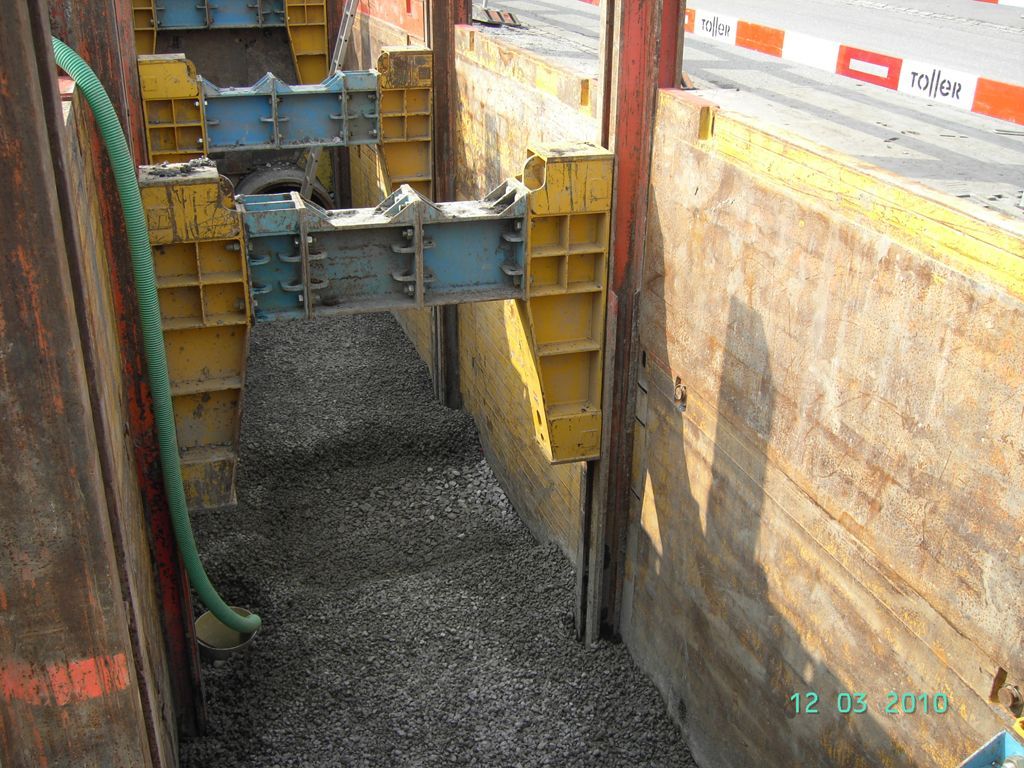 KRINGS Doppelgleitschienenverbau