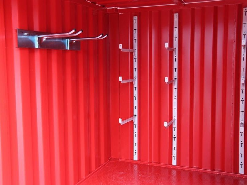 Tremco Ausstattung Lagercontainer