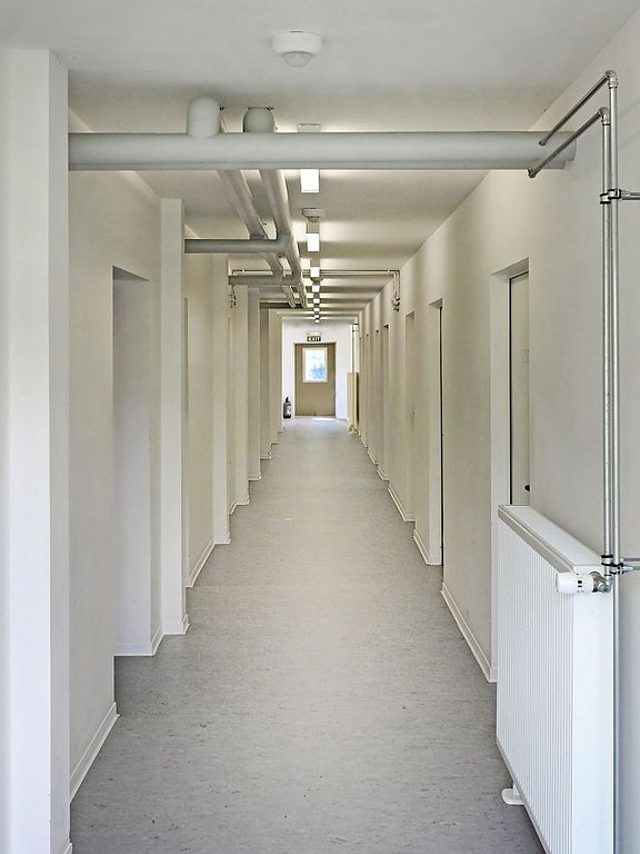 Innenbereich der Containeranlage