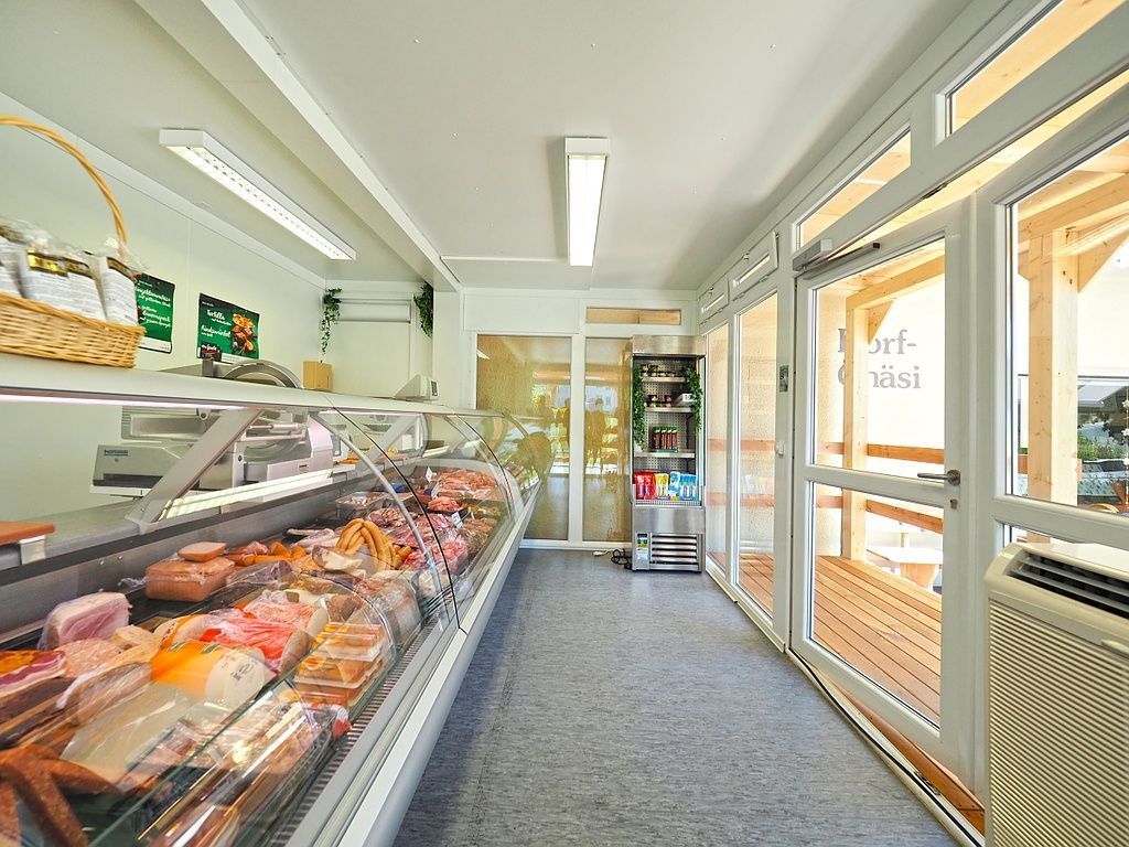 Verkaufsraum im Container