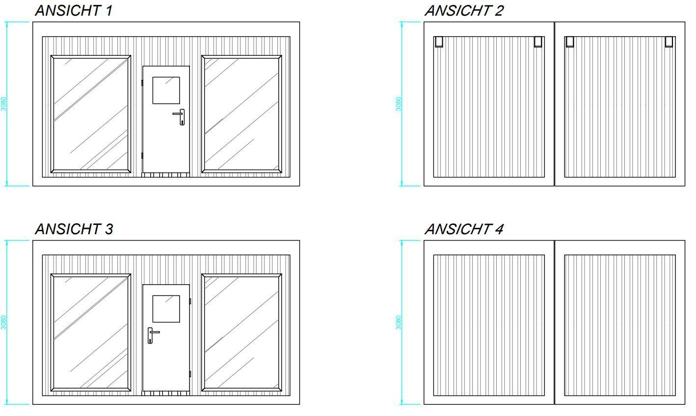 TREMCO 2-fach Containeranlage