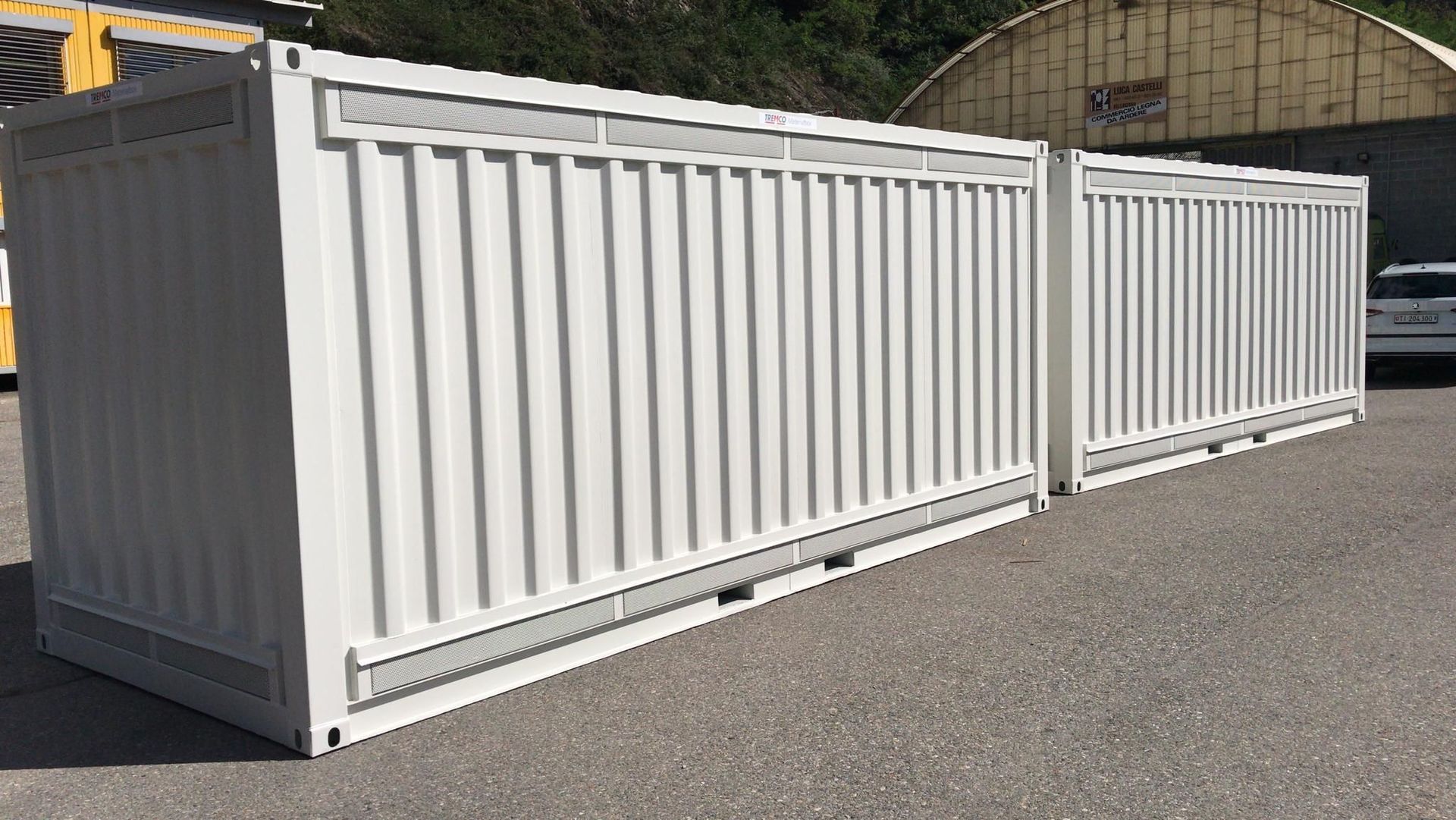 TREMCO Problemstoffcontainer mit Zwischenboden