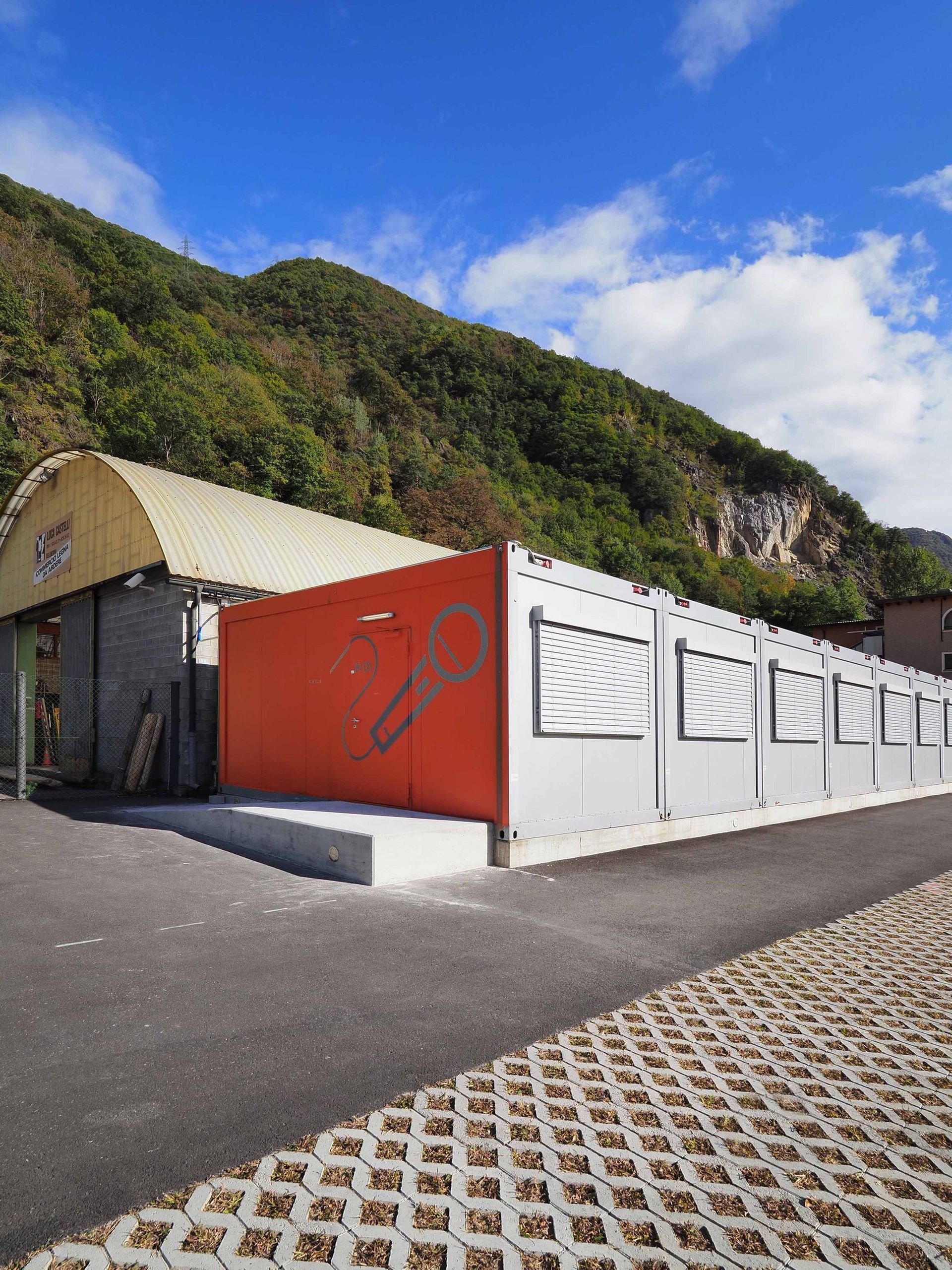 Container Aussenansicht