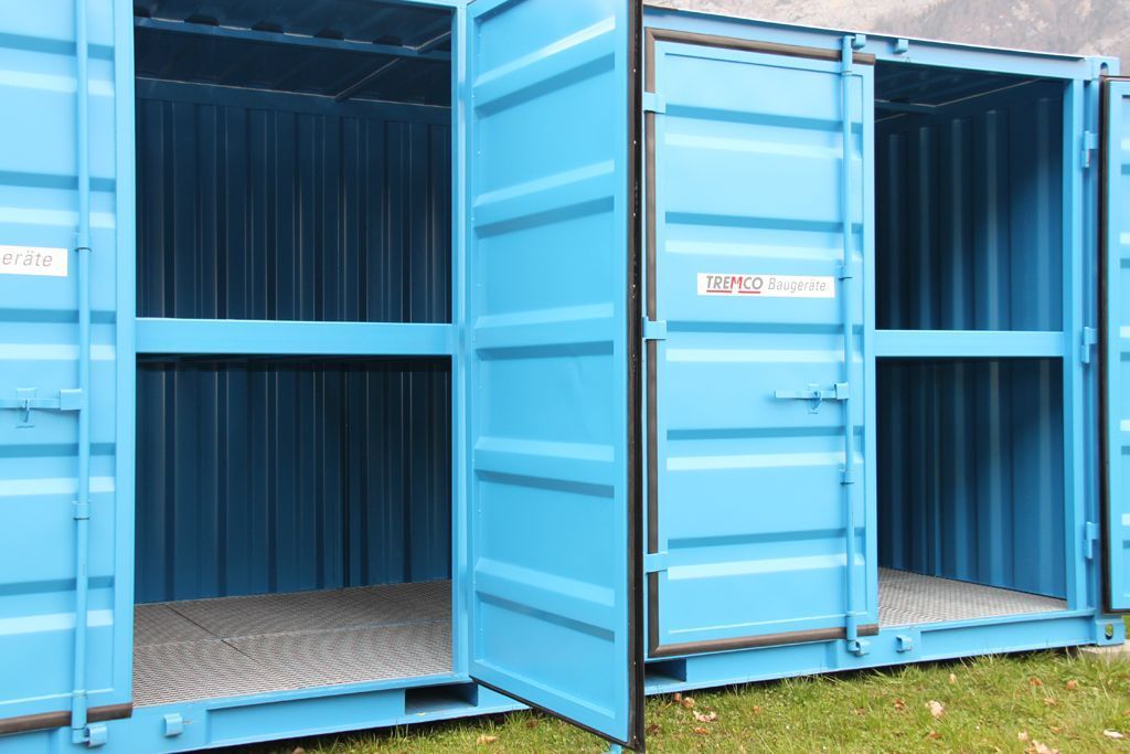 TREMCO Lagercontainer mit Zwischenboden