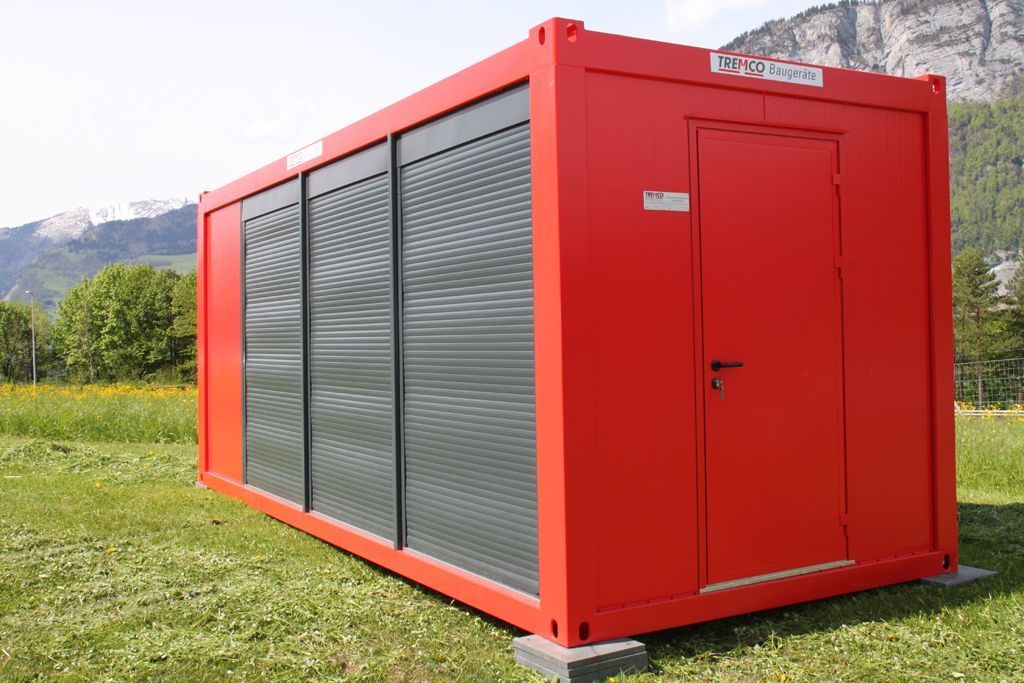 TREMCO Container mit Verglasung