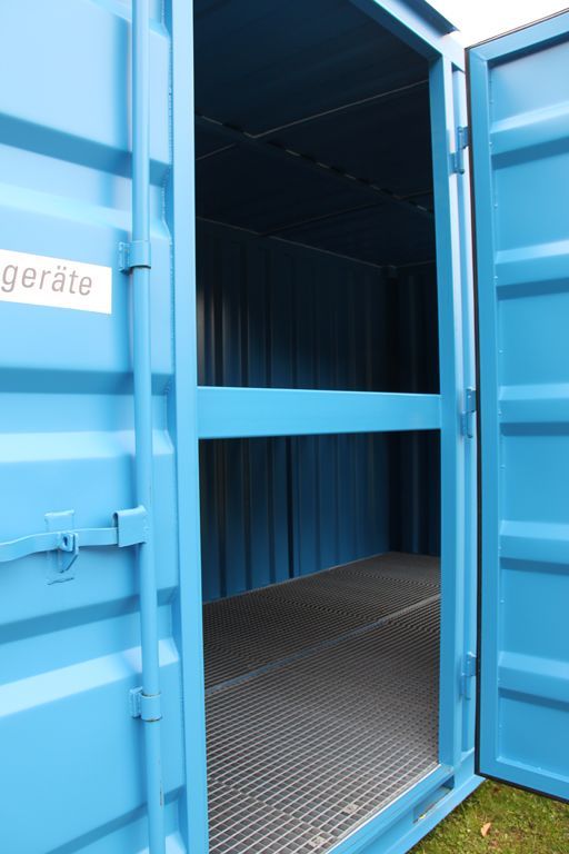 TREMCO Lagercontainer mit Zwischenboden