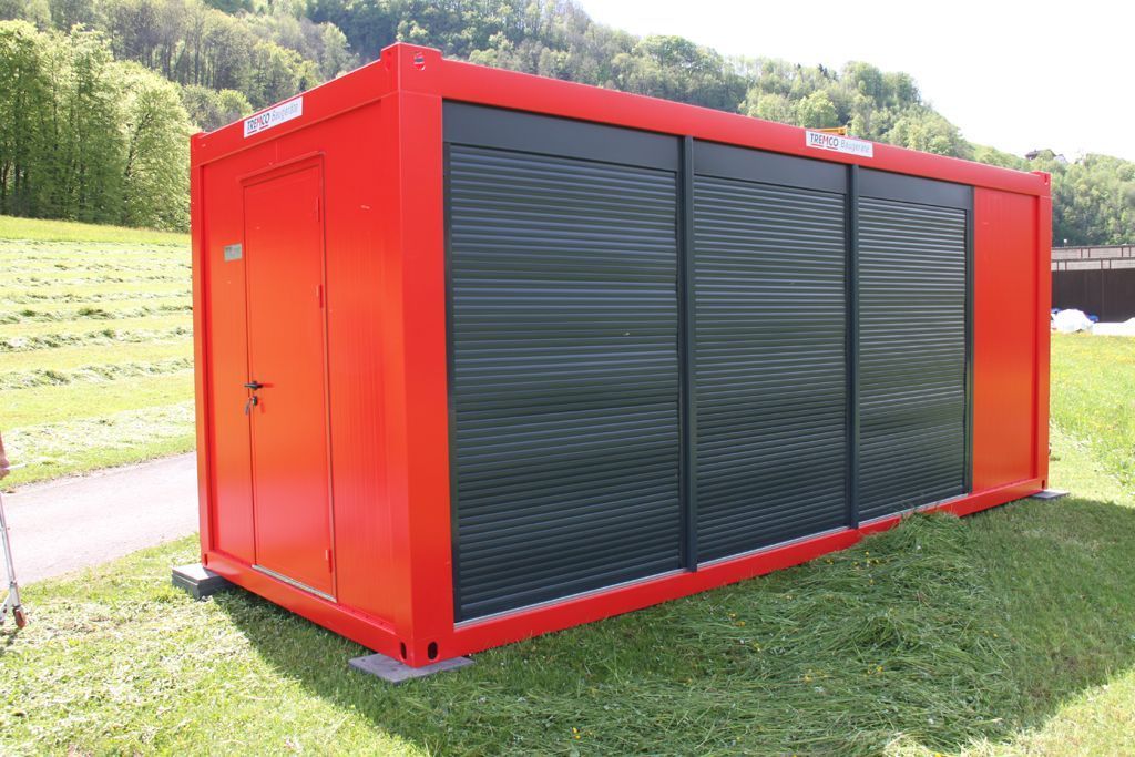 TREMCO Container mit Verglasung