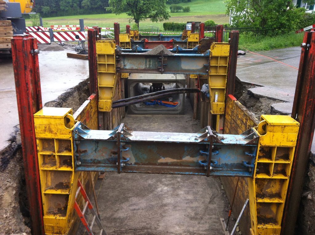 KRINGS Einfachgleitschienenverbau