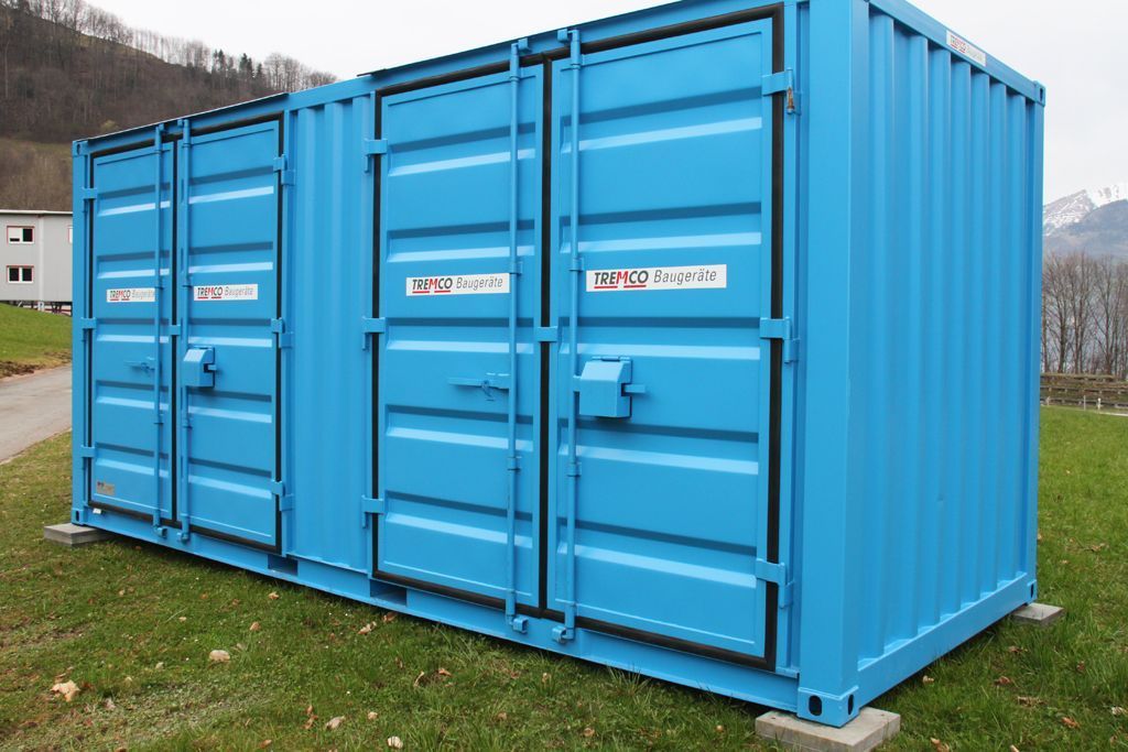 TREMCO Lagercontainer mit Zwischenboden