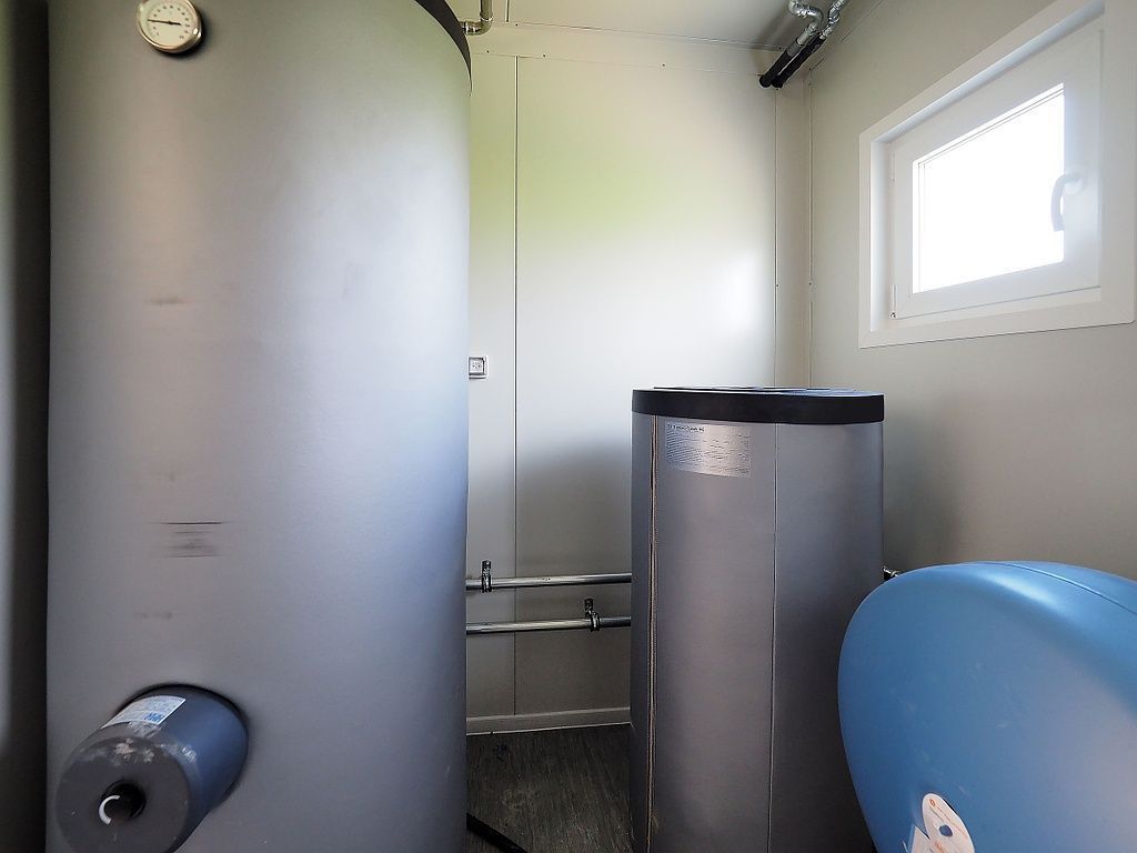 Innenbereich mit Boiler