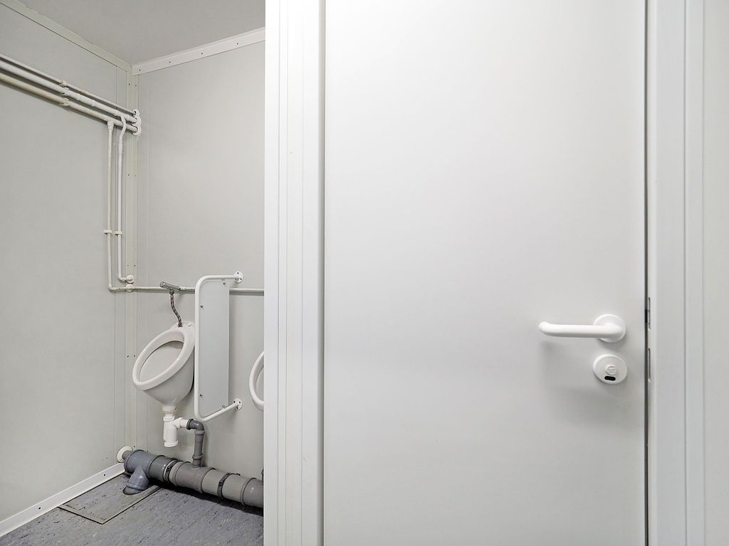 Innenbereich der Containeranlage