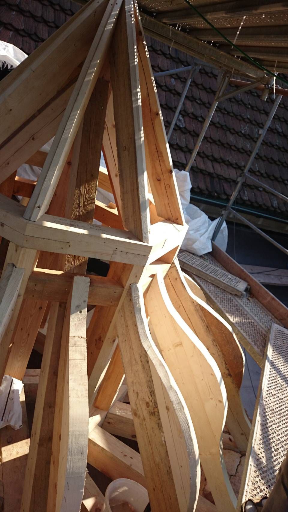 Holzkonstruktion von der Zimmerei und Holzbau Glen Heinitz