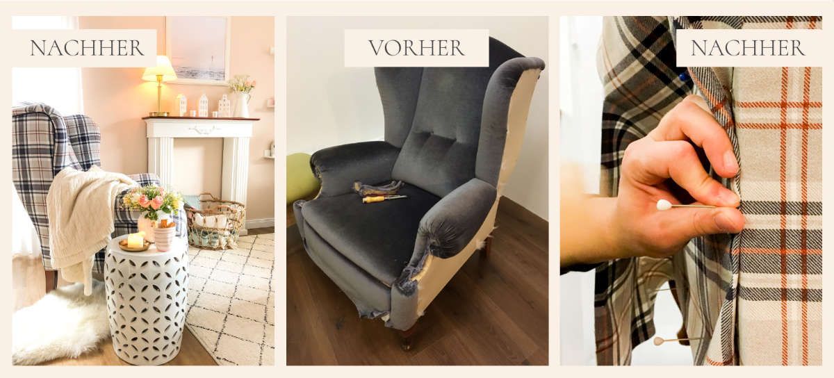 Aufpolsterung Sessel