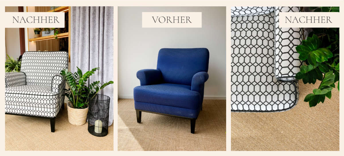 Aufpolsterung Sessel