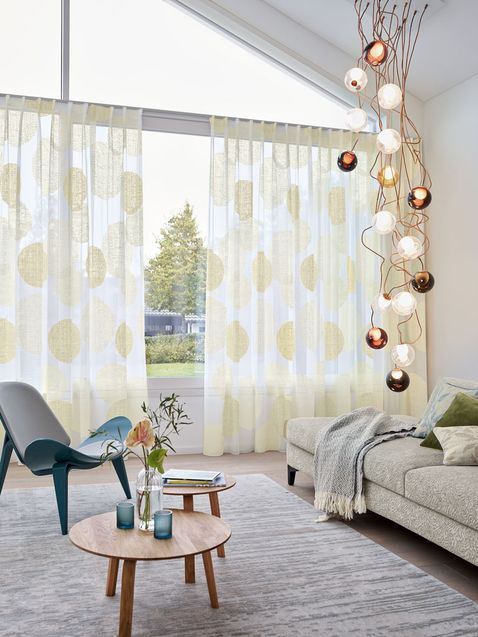 Textile Fensterdekoration