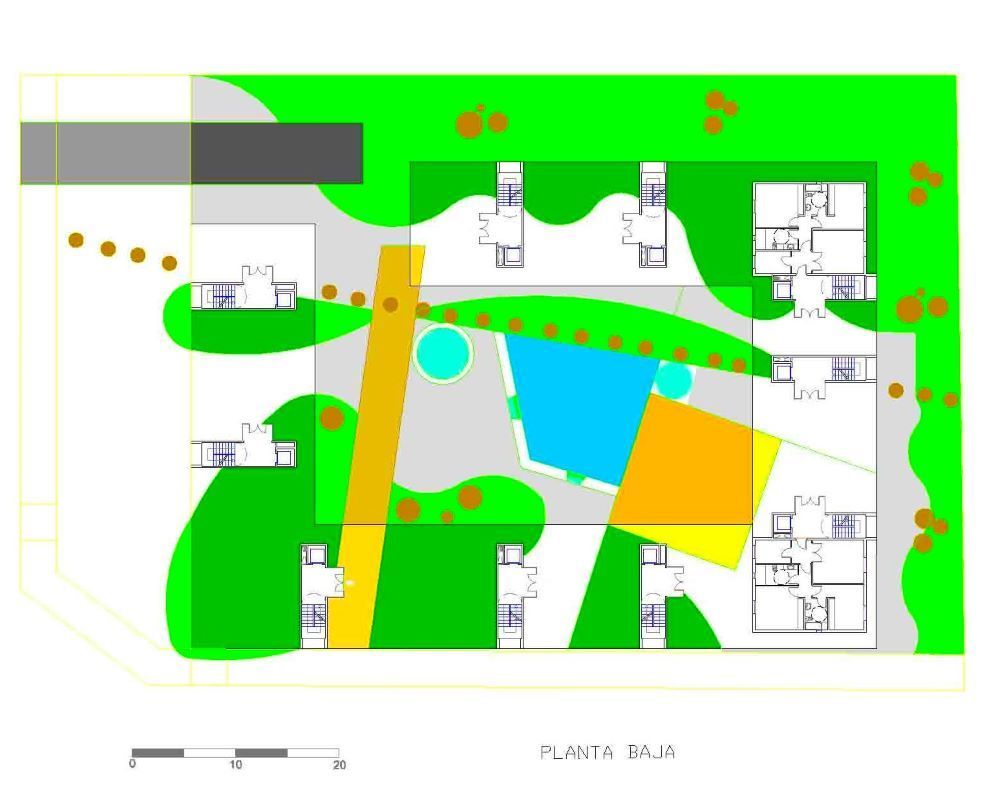 Un plano de un edificio con la palabra planta en la parte inferior.
