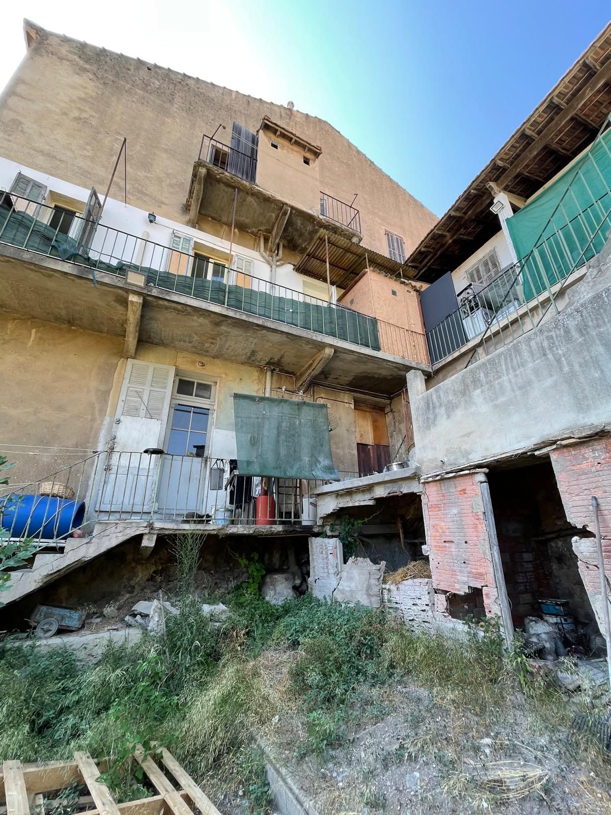 Bâtiment en ruine