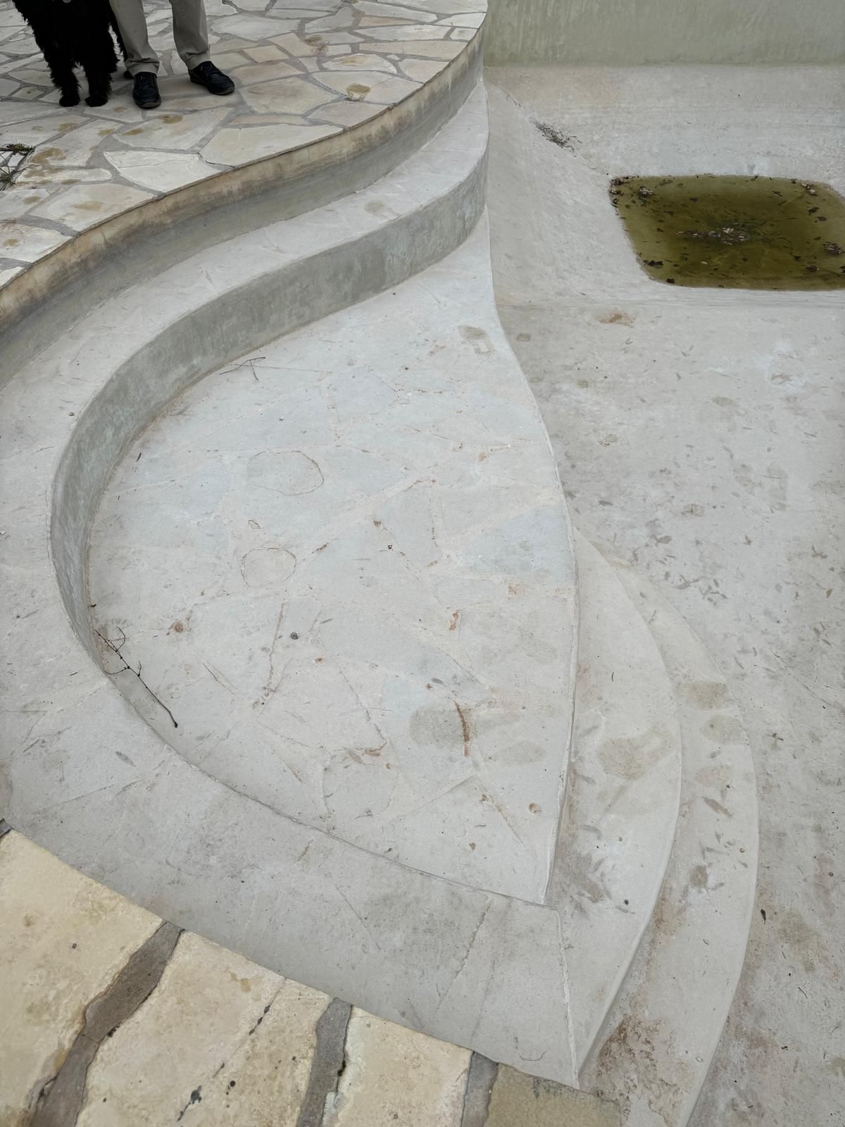 Coque de piscine maçonnée