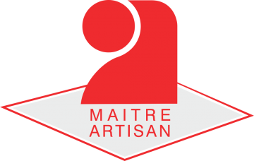 Logo de maître artisan maçon