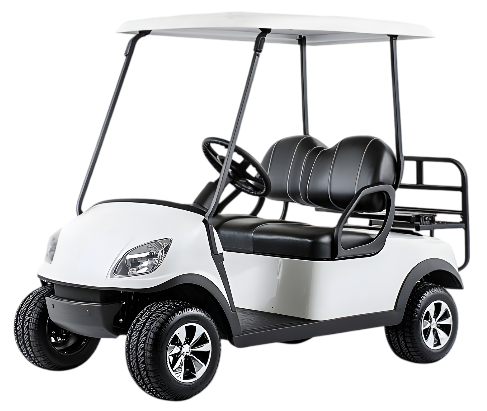 Golfette blanche neuve.