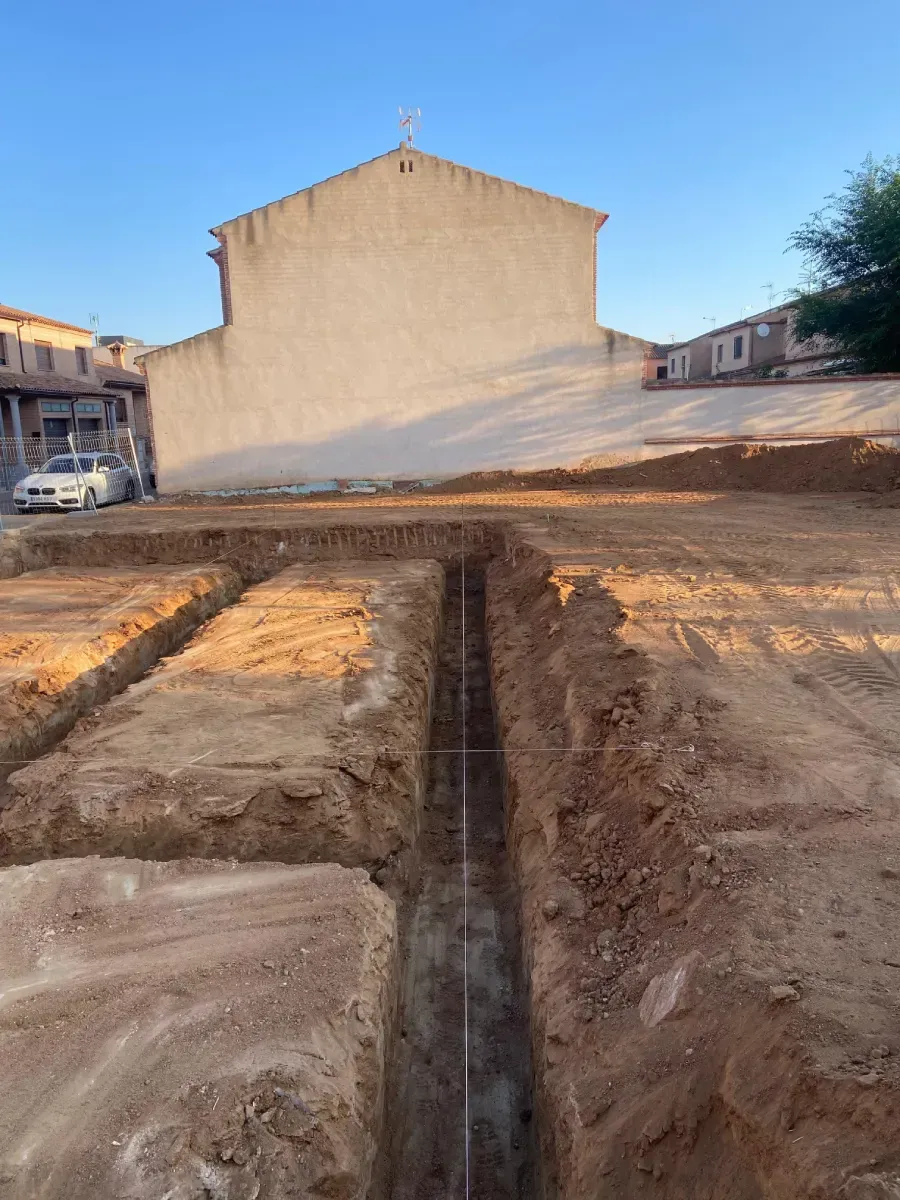 Preparación de solar para construcción en Toledo