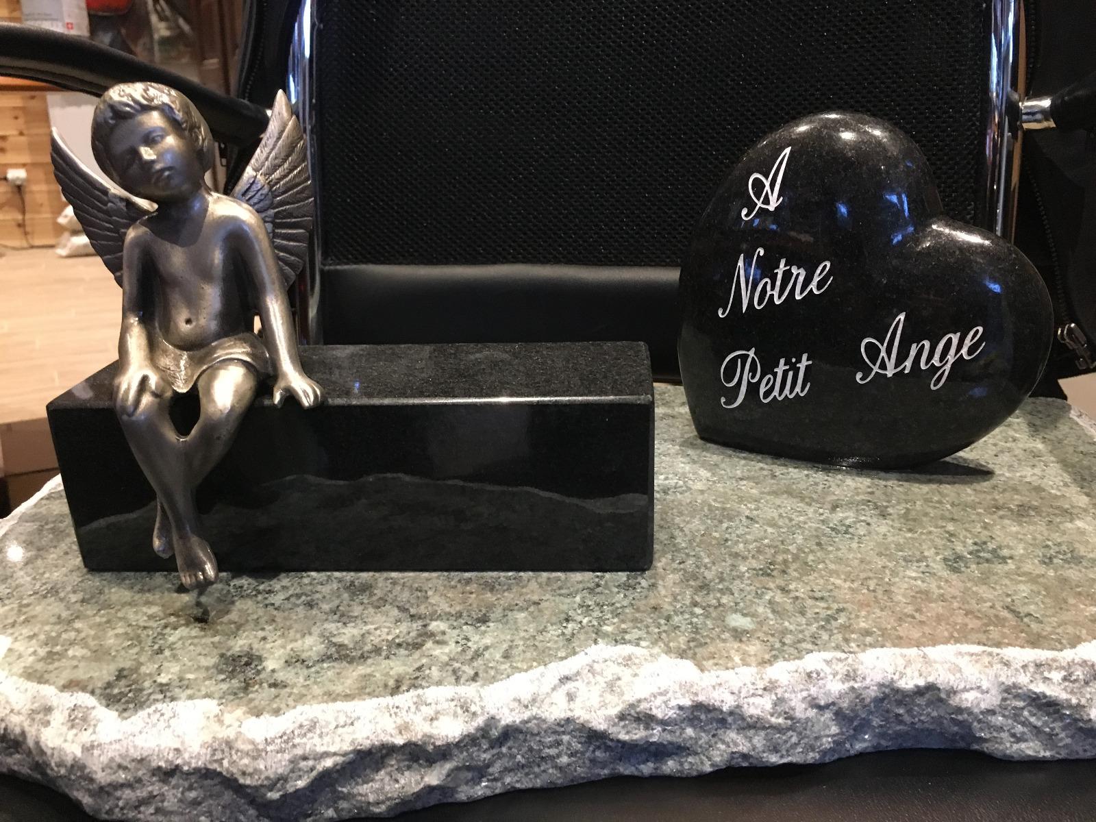 Plaque Ange Argent