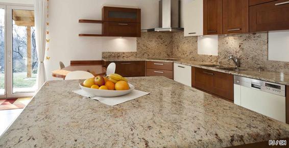 Plan de travail en marbre