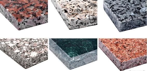 Échantillons marbres funéraires