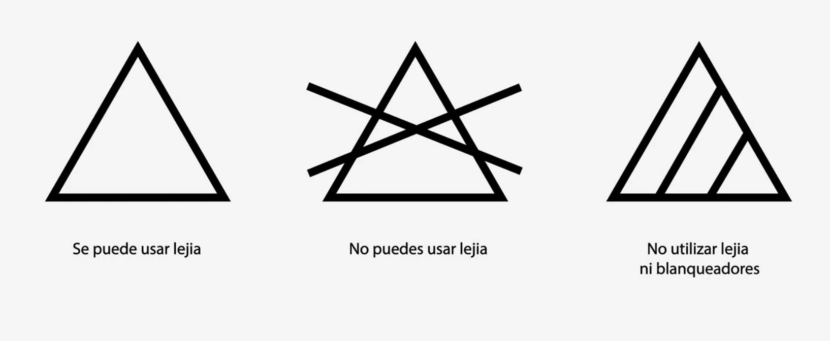 Un conjunto de tres triángulos con una estrella atravesándolos.