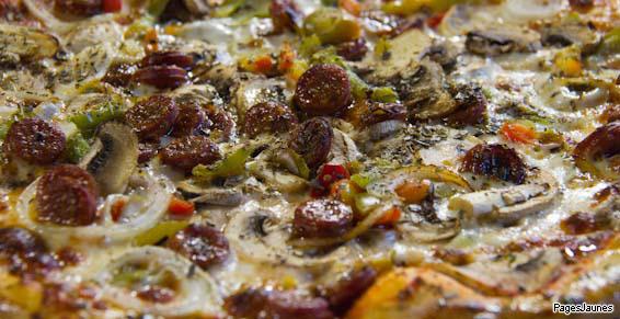 Large choix de pizzas avec Trismegiste Pizzas