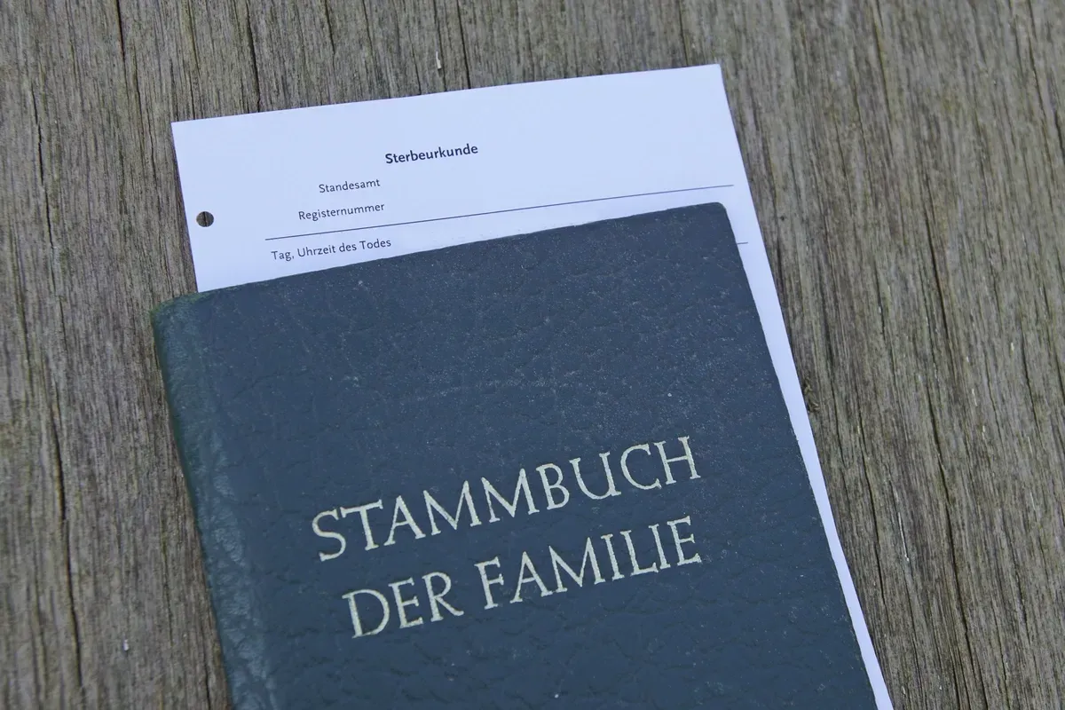 Ein Stammbuch einer Familie